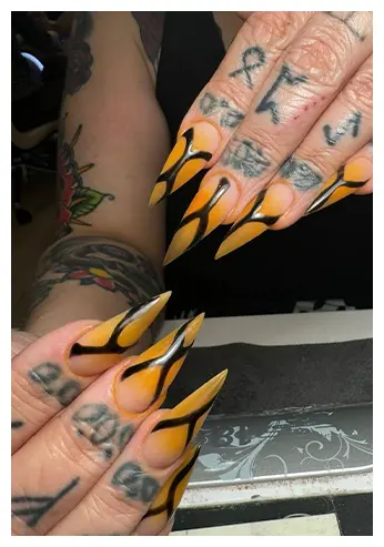 Nails City II yellow nail polish